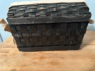 Basket Bamboo Weave w/liner MTS|126032