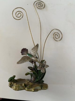 Hummingbird picture holder
