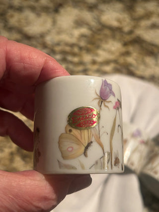 Enesco Nature Garden Napkin Rings, Set of 4    MTS