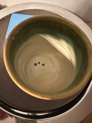 Pottery Chalice Green 9" MTS|128347