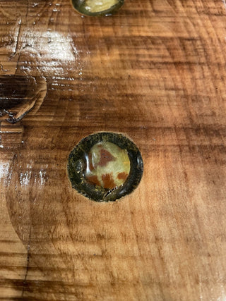Recycled Wood Cheeseboard w/ Sea Rocks~MTS