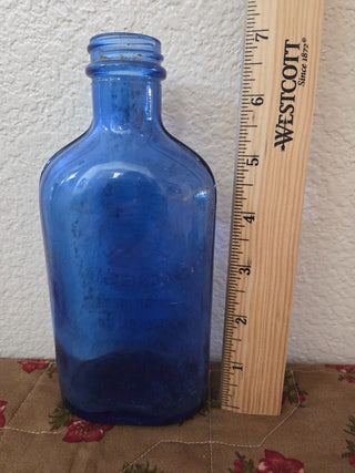 1930s Cobalt Blue Genuine Phillips Milk of Magnesia, RCD|113049