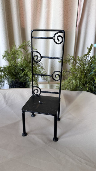 Metal Chair Candle Holder (LZD - RSV)|81338