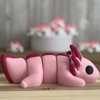 Giant Pink/Plum Wiggly Axolotl RV|80201