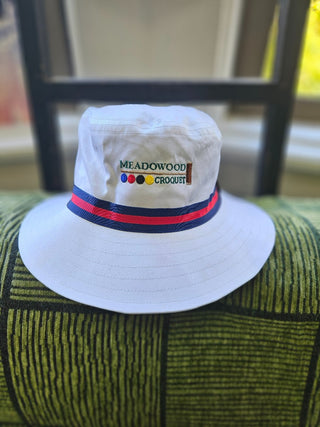 Vtg Meadowood Croquet Bucket Hat MTS|101904
