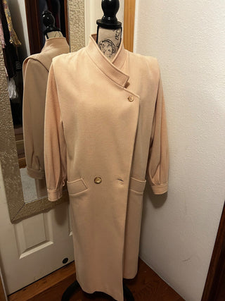 Vtg. Ashley Scott 100%Wool Coat-RSV|109026