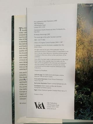 Arts and Crafts Gardens Book RSV