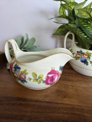 Vtg Phoenix China Cream & Sugar (no lid)- RSV