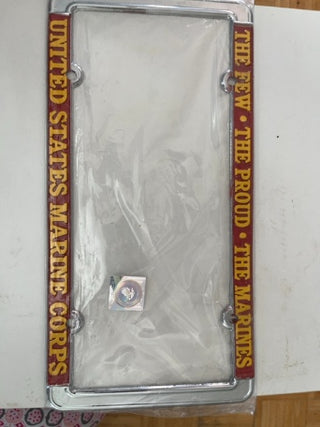 Marines license frame