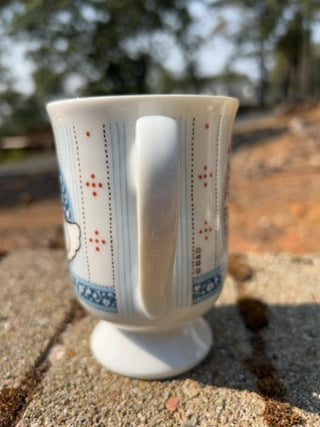 ONE Blue Goose Footed Mug by BAKER, HART & STUART