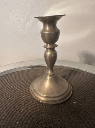 Candle Stick Pewter Vintage Leonard MTS