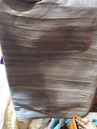 EEL Skin Gray purse MYS