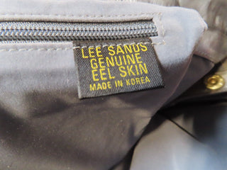 EEL Skin Gray purse MYS