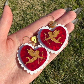 Cupid Heart Earrings|48828