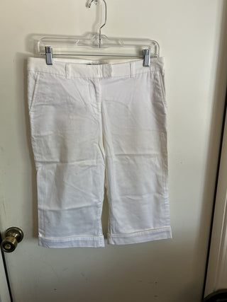 12F Like an Angel Y2K White Capris Size 9/10 MTS|65102