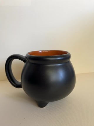 Stoneware Trick or Treat Cauldron Mug