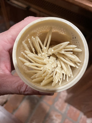 Vintage Celluloid Hors D’Oeuvres Forks & Canister 00001025 RSV|118248