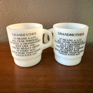 Grandma & Grandpa Mug Set|113719