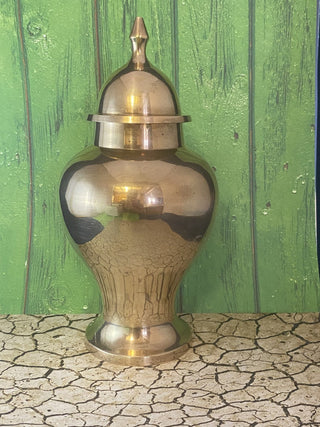 Vintage Brass Urn RCD