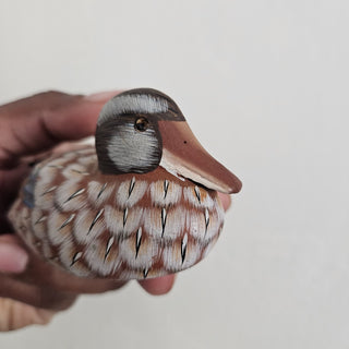 Small Handpainted Wooden Duck (BRI) - MTS|114137