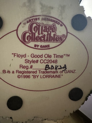 Ganz Resin Cottage Collectibles Lorraine Chen Floyd "Good ole time (frog) #62 VV MTS