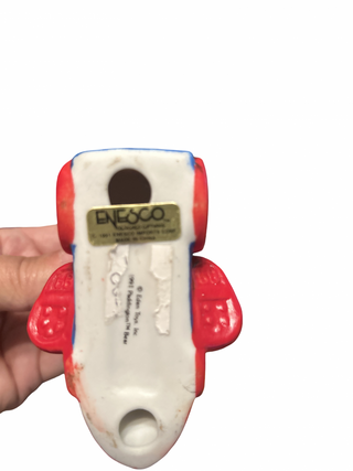 Enesco Paddingon Bear On A Train 1991-RSV