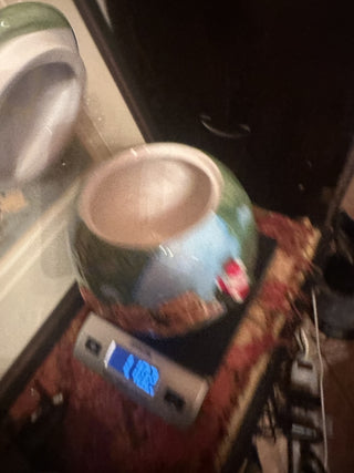 RARE Vintage OCI  Fitz and Floyd "Santa Around the World "Globe Cookie Jar #62 VV MTS|141848