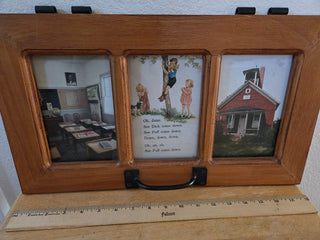 Wooden Framed School-Themed Pictures, 18"x10-1/2", RCD