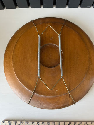 Vintage Polish carved plate RSV|105620