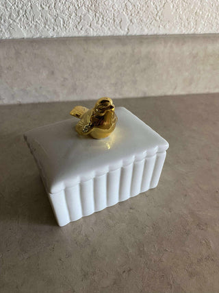 Porcelain Trinket Ring Box