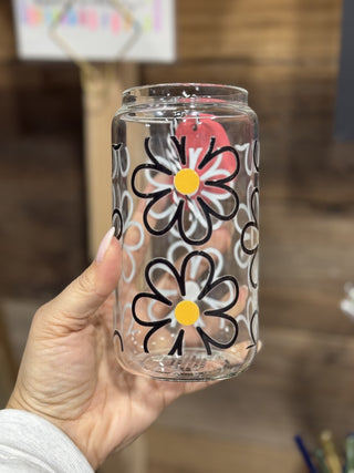 Daisy Glass Can Cup Only RSV NP|70962
