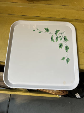 12F St Regis Serv-a-Dish Ivy Set/5 VTG Trays MTS|70891