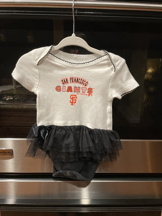 Giants Onesie W/Tutu 3/6 M 01800125 RSV|44432