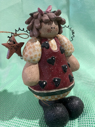Crazy Mountain Figurine Patriotic July RSV