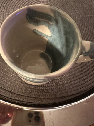 Mug Cup Blue, Cream Glaze MTS|128709