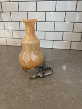 AJ - Orange Glass Decanter MTS|61819