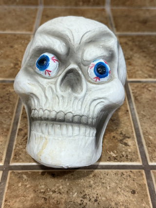 Blow Mold Hanging Skeleton Skulls Blue Eyes RCD|112747