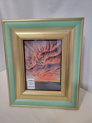 Framed Setting Sun of the Sacto Valley Print RCD|82546