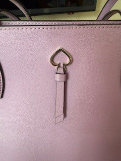 Kate Spade lavendar bag - leather - EUC