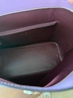 Kate Spade lavendar bag - leather - EUC