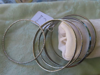 lot of 5 bangle bracelets RCD|122517