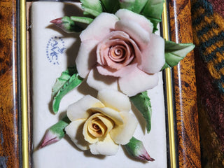 Capodimonte Covered Box Floral RSV|62936