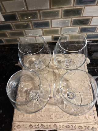 Claudia Import, Poland, Lead Crystal Brandy Goblets, RCD