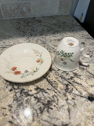 Mikasa Fine Ivory Margaux Tea Cup & Saucer (50) RCD