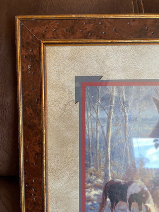 Jack  Terry "Hill Country Homestead" Framed MTS
