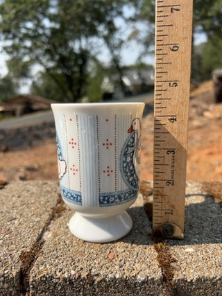 ONE Blue Goose Footed Mug by BAKER, HART & STUART
