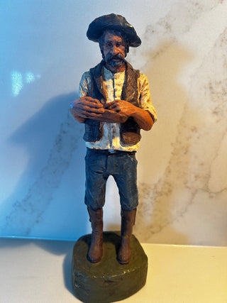Vintage Michael Garman Signed The Prospector Sculpture-RSV
