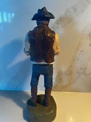 Vintage Michael Garman Signed The Prospector Sculpture-RSV