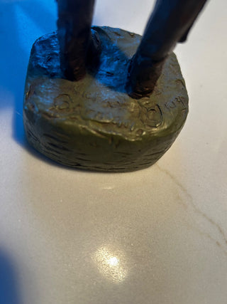 Vintage Michael Garman Signed The Prospector Sculpture-RSV