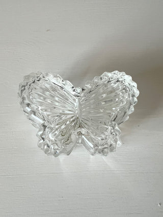 Vintage butterfly crystal trinket box RSV|100064